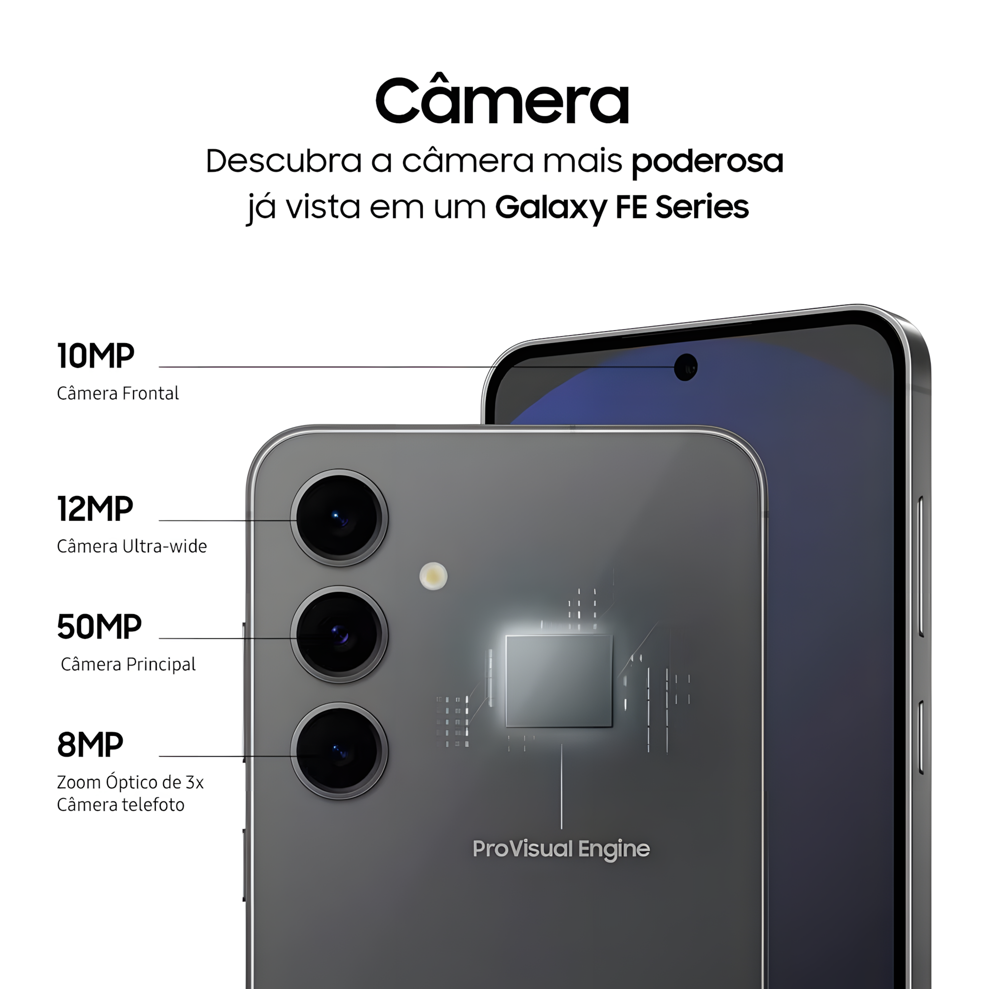 Smartphone Samsung Galaxy S24 FE 5G Ram 8GB Deca Core 128GB Smartphone Samsung Galaxy S24 FE 5G Ram 8GB Deca Core 128GB